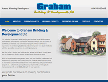 Tablet Screenshot of grahambuildinganddevelopments.com